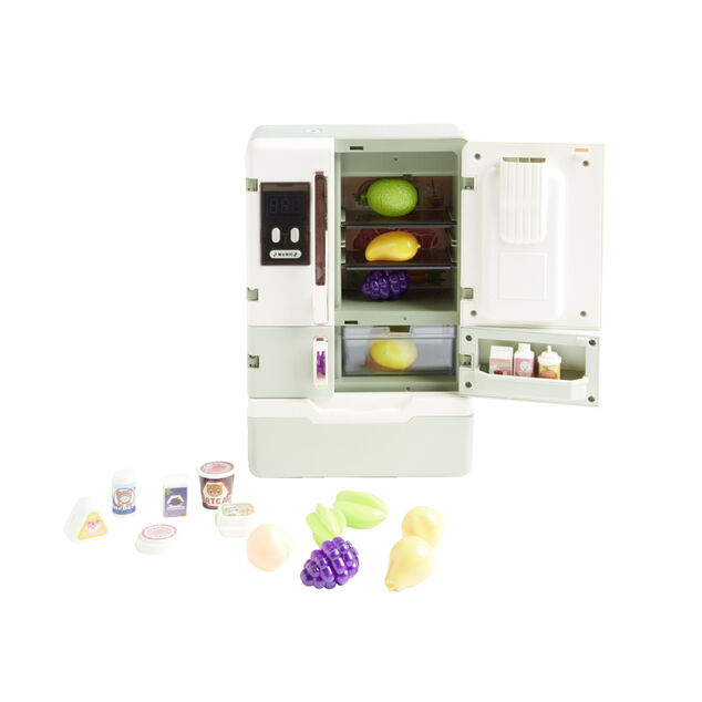 Réfrigérateur factice enfant sonore et lumineux 15,5x9,5xH23,5cm