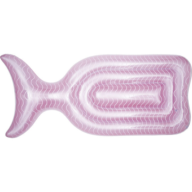 Matelas gonflable sir&egrave;ne rose