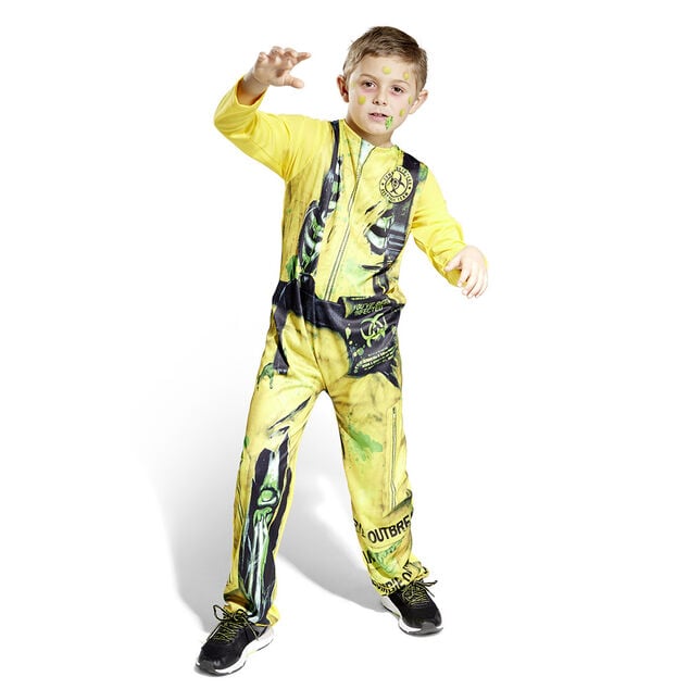 D&eacute;guisement enfant Halloween zombie radioactif 11/14 ans