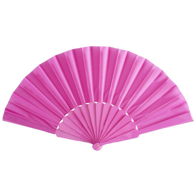 &Eacute;ventail couleur unie manche plastique L23cm (6 mod&egrave;les)