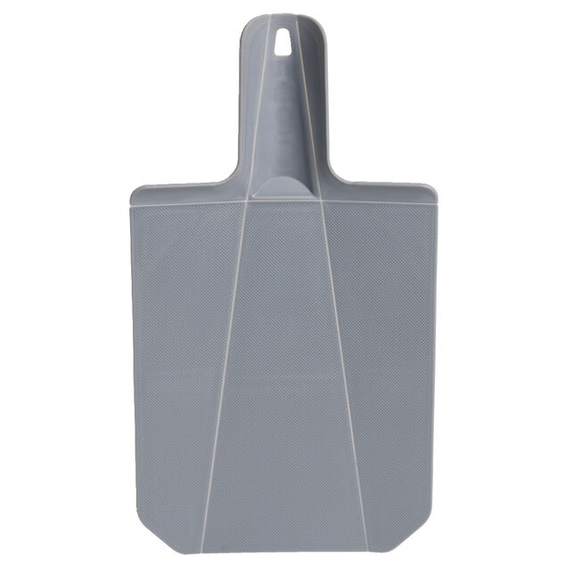 Planche &agrave; d&eacute;couper pliable en plastique gris 38x21cm
