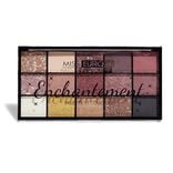 Palette 15 ombres &agrave; paupi&egrave;res enchantement Miss Europe N&deg;02 marron