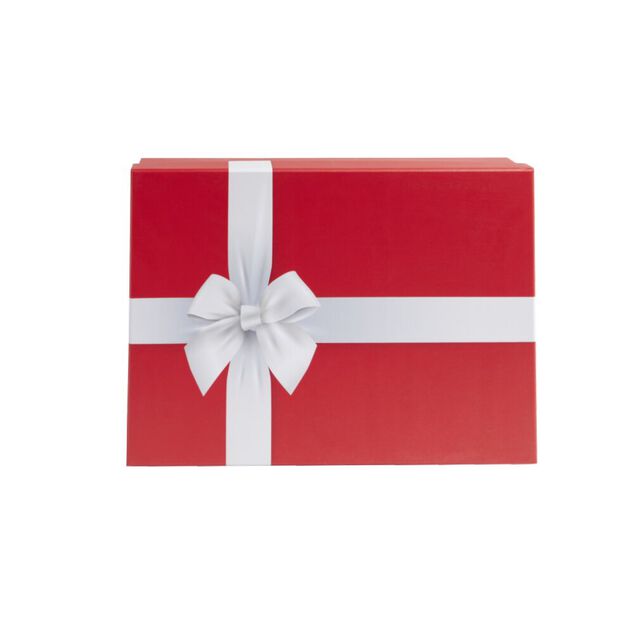 Lot de 3 bo&icirc;tes cadeaux rectangulaires &agrave; empiler d&eacute;cor No&euml;l 3 tailles