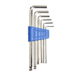 Lot de 6 cl&eacute;s &agrave; 6 pans acier