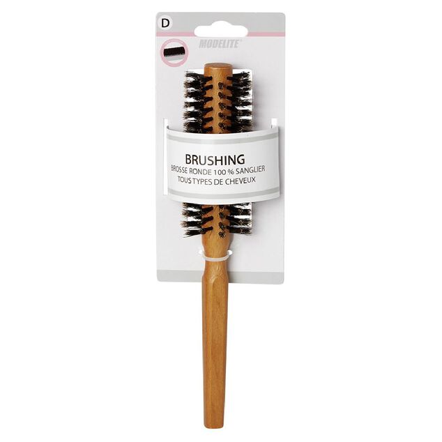 Brosse &agrave; brushing picots sanglier &Oslash;16 mm