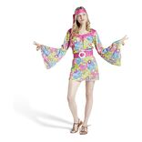 D&eacute;guisement femme hippie robe - Taille L