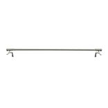 Tringle &agrave; pression Extensible M&eacute;tal Blanc 50-80 cm