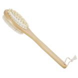 Brosse pour le corps double face bois et laine
