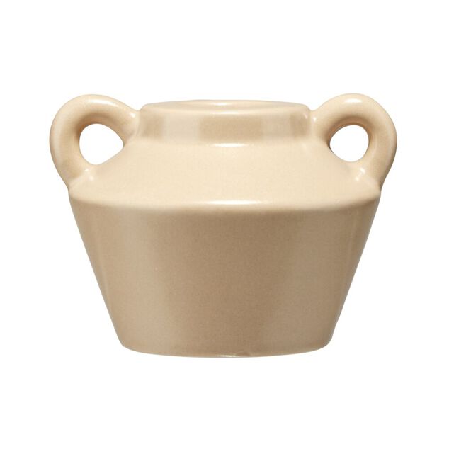 Bougeoir c&eacute;ramique x3 forme amphore &Oslash;8xH6cm