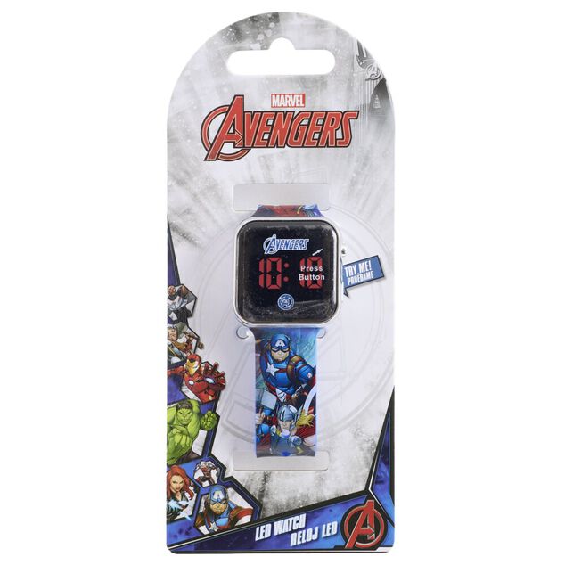 Montre enfant digitale LED Avengers
