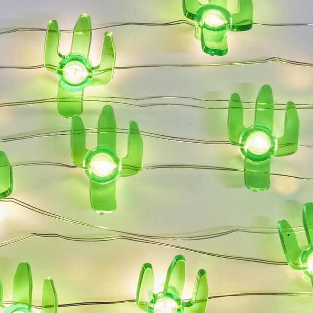 Guirlande LED cactus 230cm