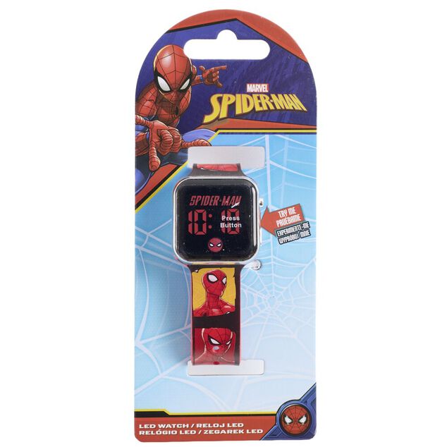 Montre enfant digitale LED Spider-Man