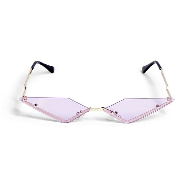 Lunettes fantaisie adulte rose transparent