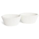Moule &agrave; muffin papier x50 blanc