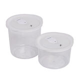 Boîte machine sous vide transparente x2