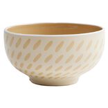 Coupelle faïence à motifs Ø11,5xH6,5cm