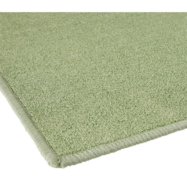 Tapis de cuisine latex uni vert 120x50 cm
