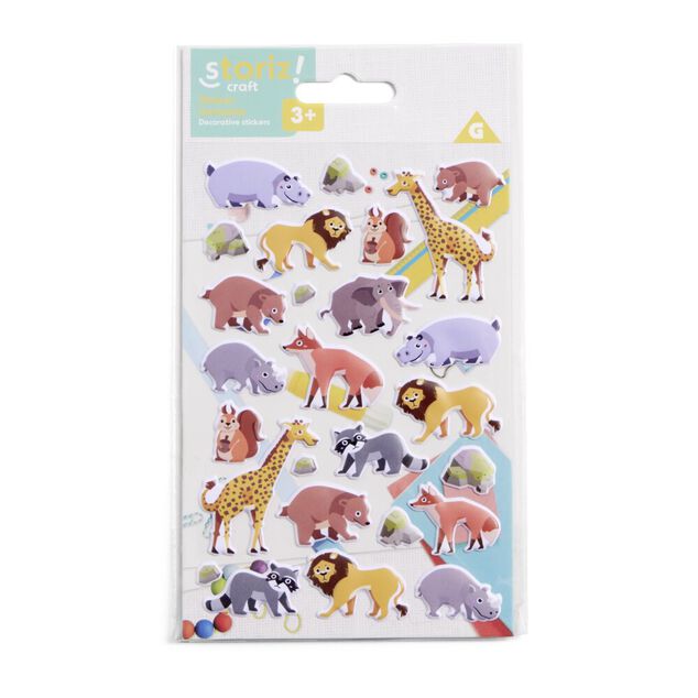 Planche de stickers fantaisie - 4 modèles