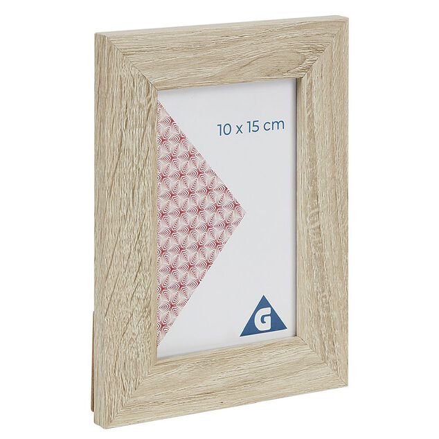 Cadre photo bois c&eacute;rus&eacute; 15x20cm pour photo 10x15cm