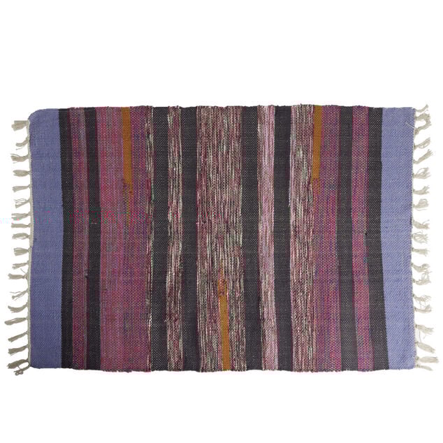 Tapis Kilim House Collection coton 60x80cm - 2 mod&egrave;les