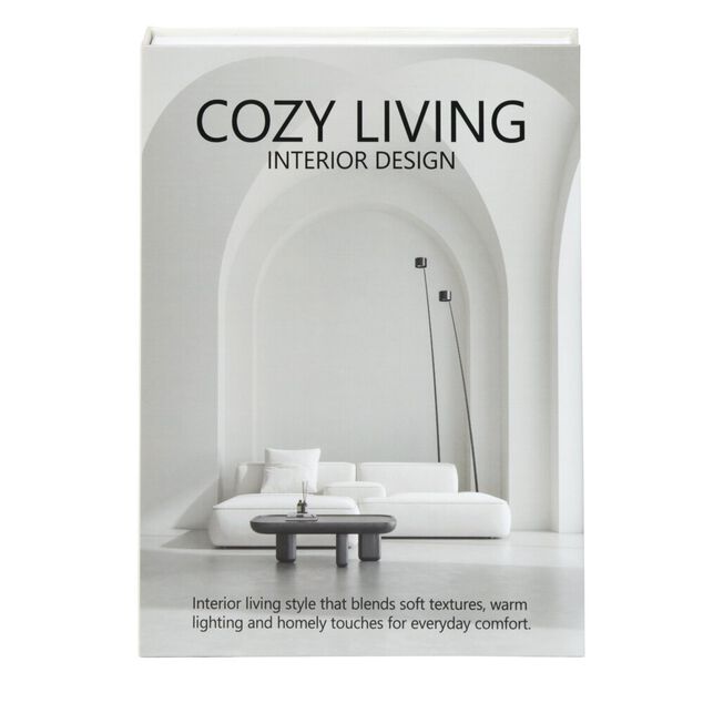 Bo&icirc;te livre d&eacute;corative Home Cozy 16x22cm (2 mod&egrave;les)