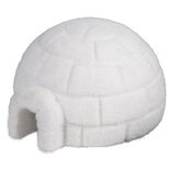 Igloo blanc mousse à poser
