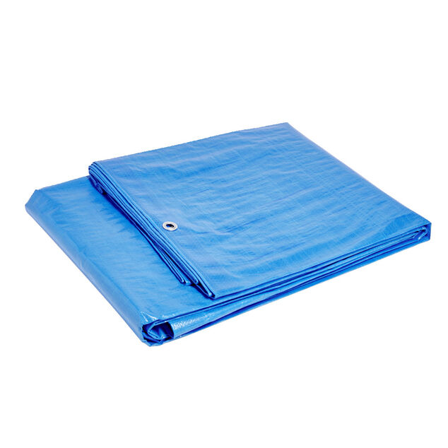 B&acirc;che 4x5m - 100g/m&sup2; - PVC bleu