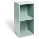 Structure Box Cube 2 cases 35x30x70cm bois vert