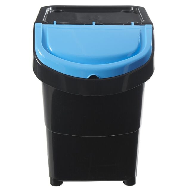 Poubelle empilable color&eacute;e grand mod&egrave;le 40 L