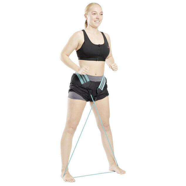 Ceinture de musculation pour squat avec sangle en plastique L137 &agrave; 318cm