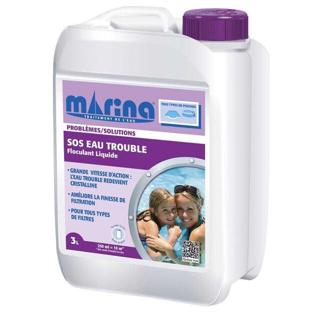 SOS eau trouble 3L Marina