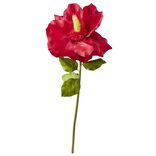 Fleur artificielle XL coquelicot rouge &Oslash;65xH165cm