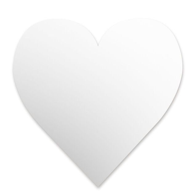 Miroir sticker coeur x 3