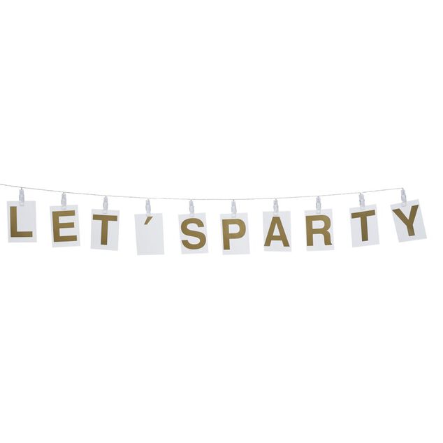 Guirlande LED let's party