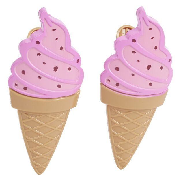 Clip pince serviette de plage forme glace x2