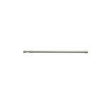 Tringle de vitrage Autobloquante Extensible 30-50 cm m&eacute;tal Blanc