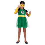 D&eacute;guisement fille Super h&eacute;ro m&eacute;chant bad girl robe 7/10 ans