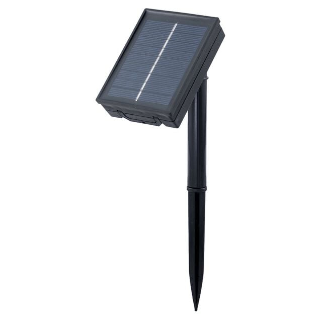 Guirlande lumineuse solaire 400LED bleu et blanc froid 40m
