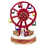 Grande roue fête foraine animée lumineuse musicale village de Noël