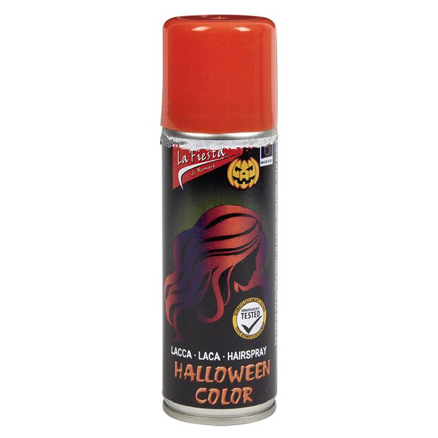 Bombe &agrave; cheveux orange ou noir 125 ml