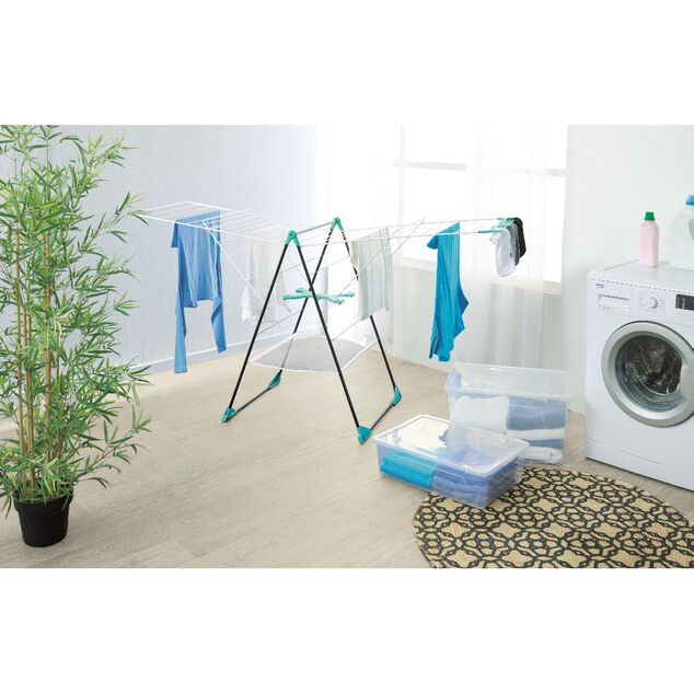 Bo&icirc;te de rangement transparente 46 L