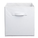 Panière Box Cube 31x31x31cm blanc