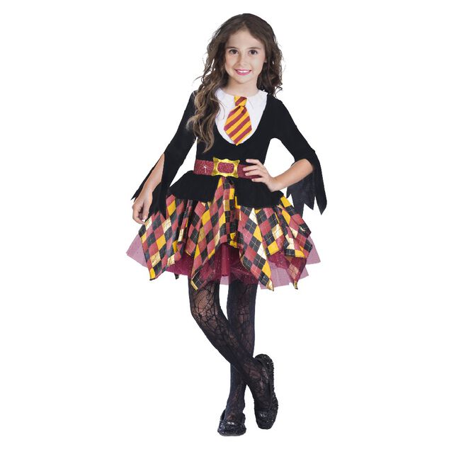 D&eacute;guisement fille Sorci&egrave;re robe 11/14 ans