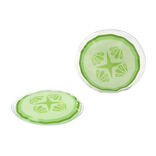 Masque yeux 1 paire rondelle de concombre