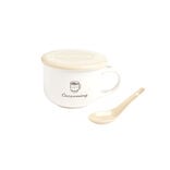 Bol jumbo 62cl avec cuillère et couvercle cocooning