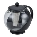 Théière en verre 1,2L avec infuseur en inox