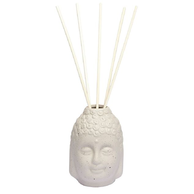 Diffuseur à bâtonnets tête Bouddha en céramique (2 modèles)