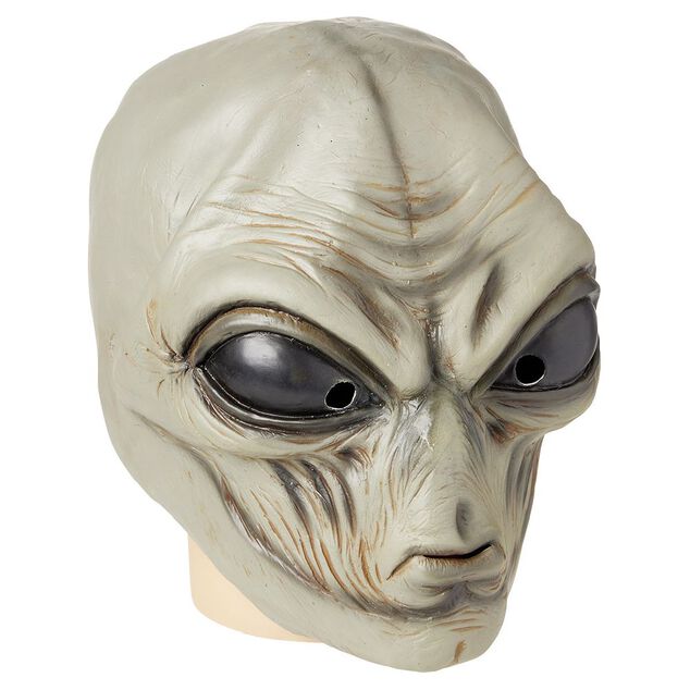 Masque Halloween alien taille unique adulte