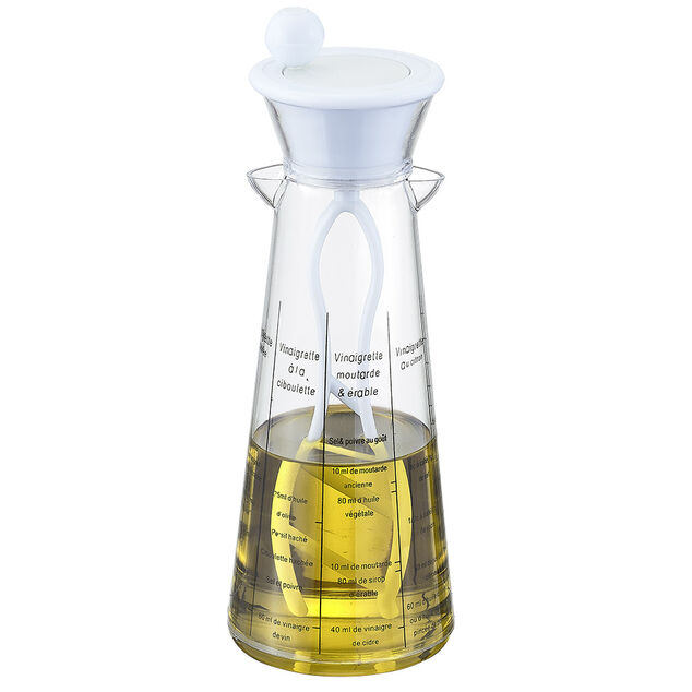 M&eacute;langeur &agrave; vinaigrette blanc transparent