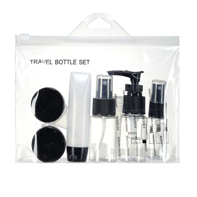 Flacon de voyage kit 9 pièces (3 modèles)